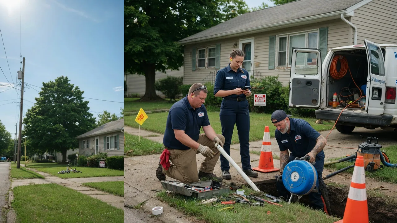 Sewer Line Repair in Grover Hill, OH near me